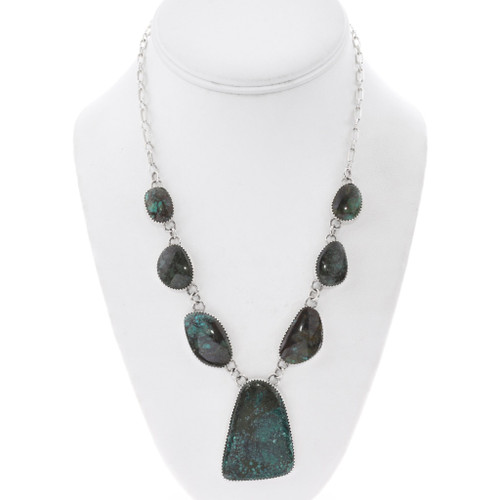 Genuine Turquoise Native American Necklace