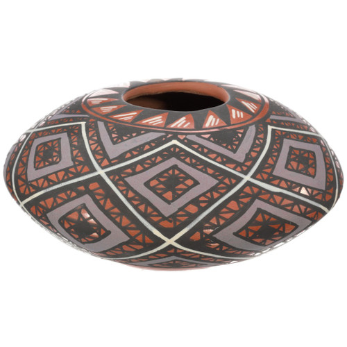 Hand Painted Eye Dazzler Mata Ortiz Pottery 49191