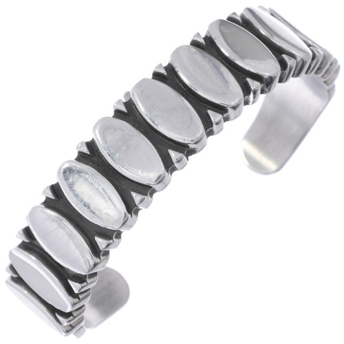 Stone Row Motif Aluminum Bracelet 50109