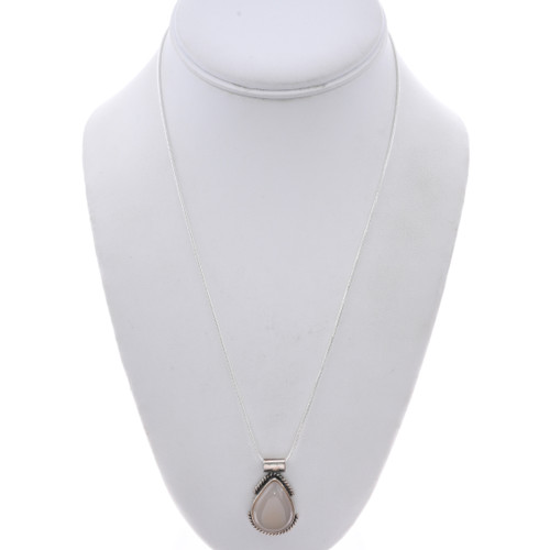 Natural Moonstone Sterling Pendant 50136