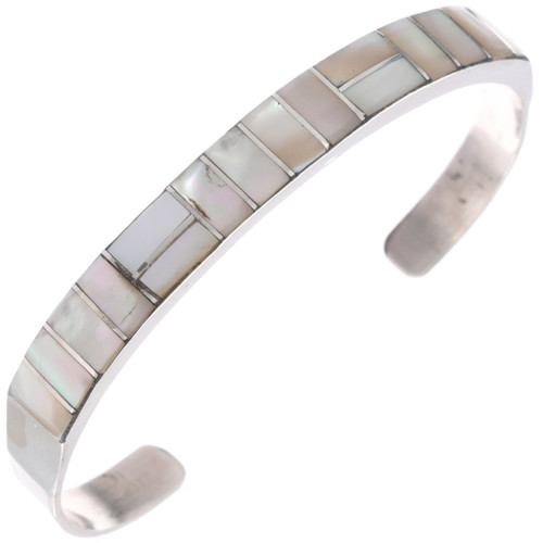 Old Pawn Zuni Inlay Cuff Bracelet 49272