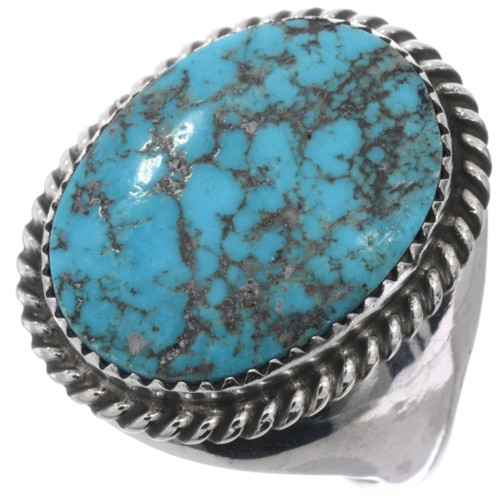 Spiderweb Turquoise Ring Mens 49300
