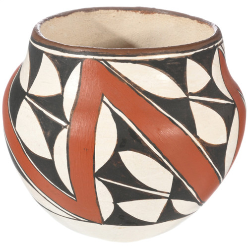 Vintage Pueblo Acoma Pottery Bowl 49349
