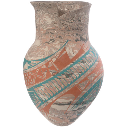 Authentic Mata Ortiz Vase Artist Victor Reyes 49357