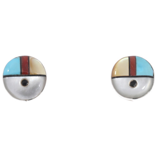 Zuni Sunface Earrings 49636