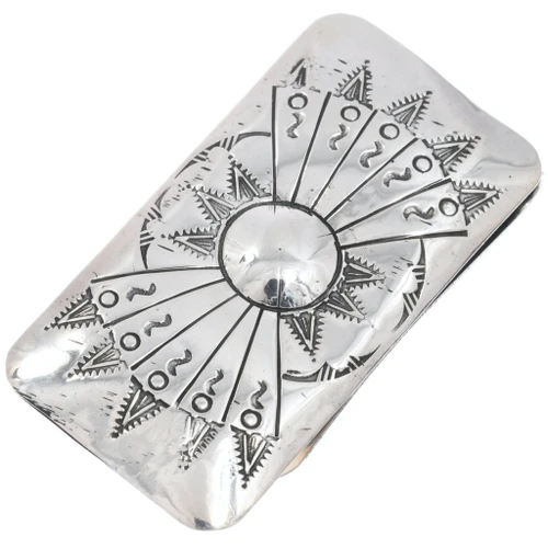 Sterling Silver Navajo Money Clip