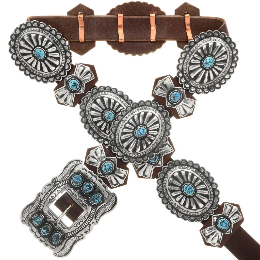 Concho belts and other substantial silver pieces