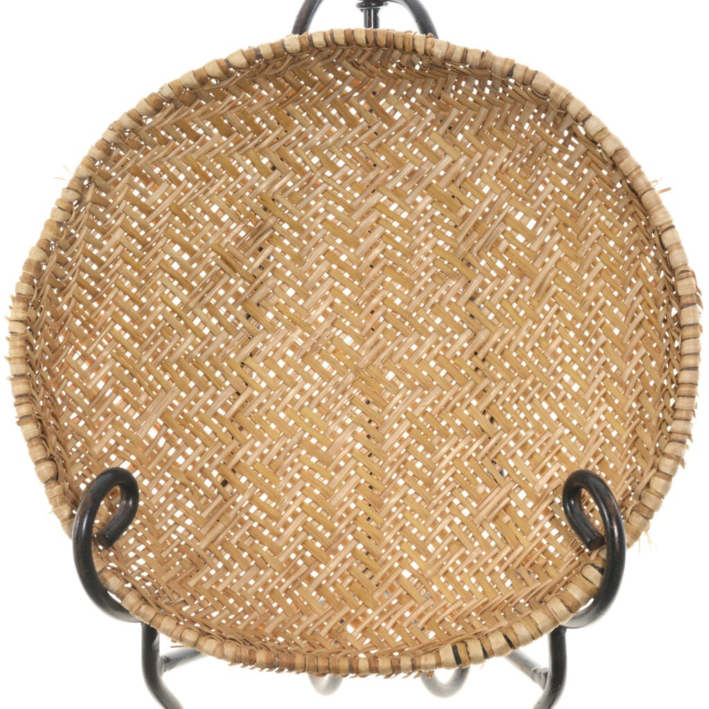 Hand Twined Vintage Native American Handwoven Bowl Basket