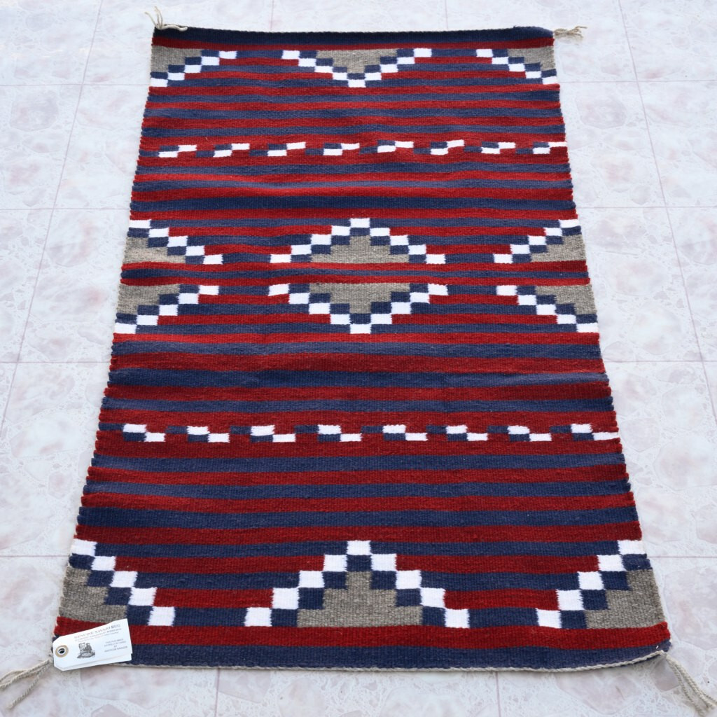 Vintage Chiefs Blanket Navajo Rug