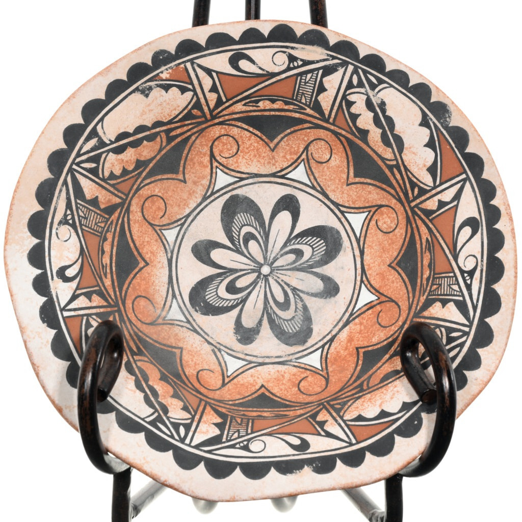 Turquoise Sterling Silver Navajo Squash Blossom Part