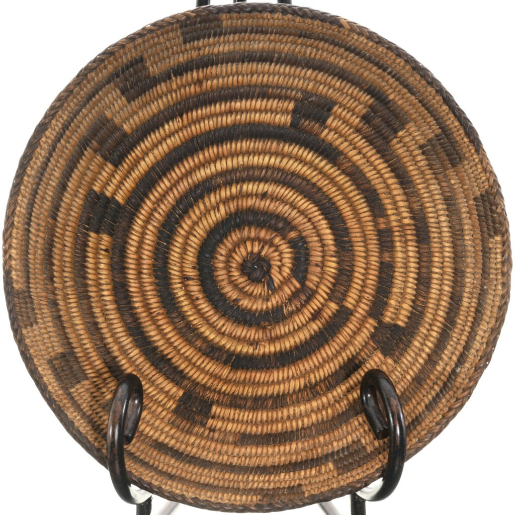 
Ca 1920 Early Pima Hand Woven Traditional Vintage Basket