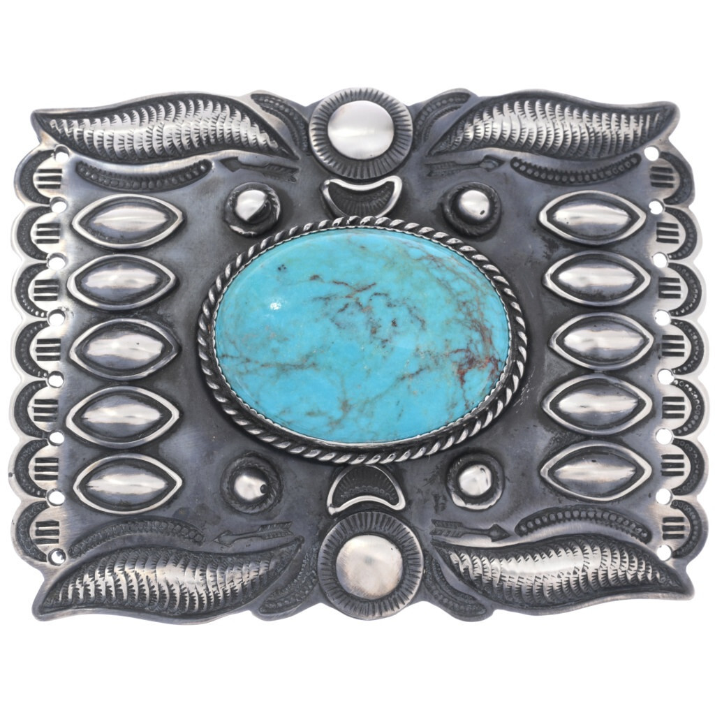 Repousse silverwork