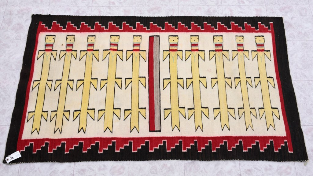 Yei (Yei Be Chei) Navajo Rug