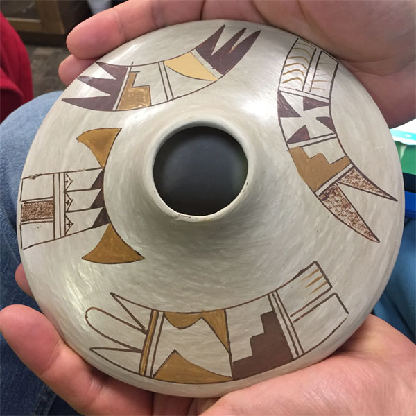 Hopi Pot Ready to Fire