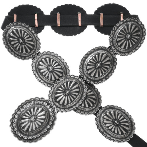 Native American Concho Belt 22678 display picture 2
