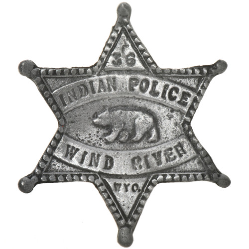 population police badge among the hidden