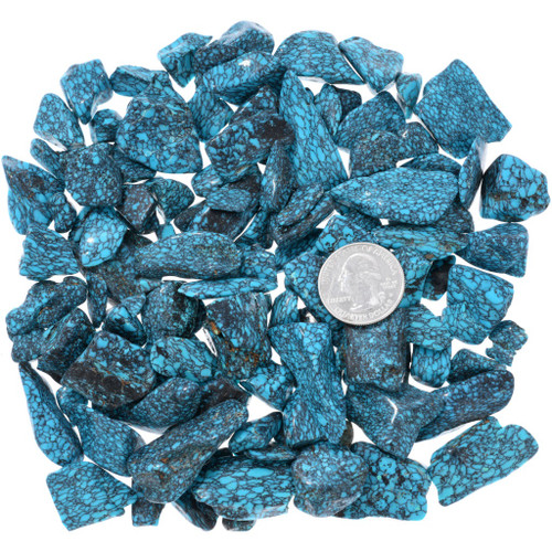 Lander Blue Spiderweb Turquoise Gibbsite Rough $.50 per Gram 35547