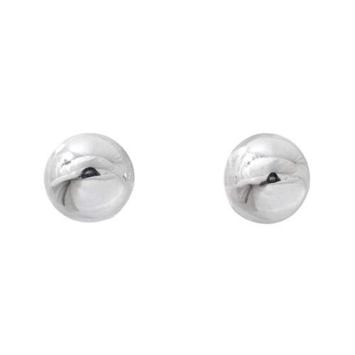 Small Sterling Silver Ball Post Earrings 1220