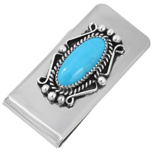 小物 Navajo Money Clip navajo-turquoise-coral-