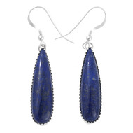 Navajo Teardrop Lapis Earrings 44679