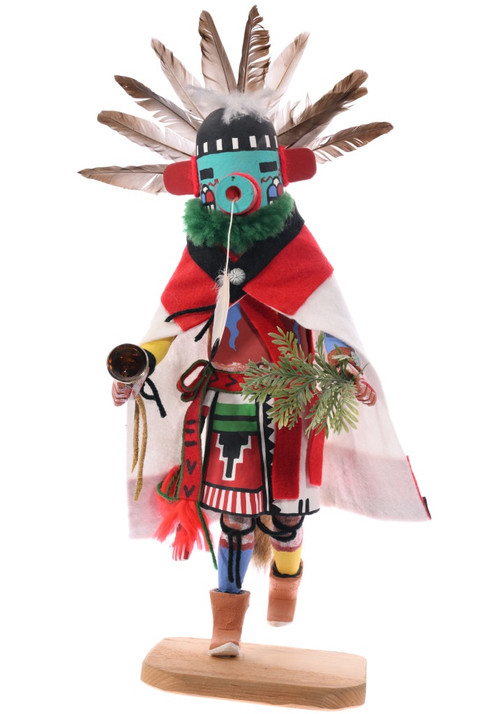 ヴィンテージ カチナ カチーナドール オブジェ kachina hopi Hopi Carved Peeping Out Man Kachina Vintage Harvester Katsina Doll