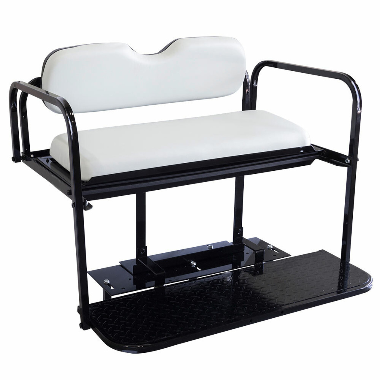 EZGO TXT/Medalist Golf Cart Seat Bottom Cushion (Black)