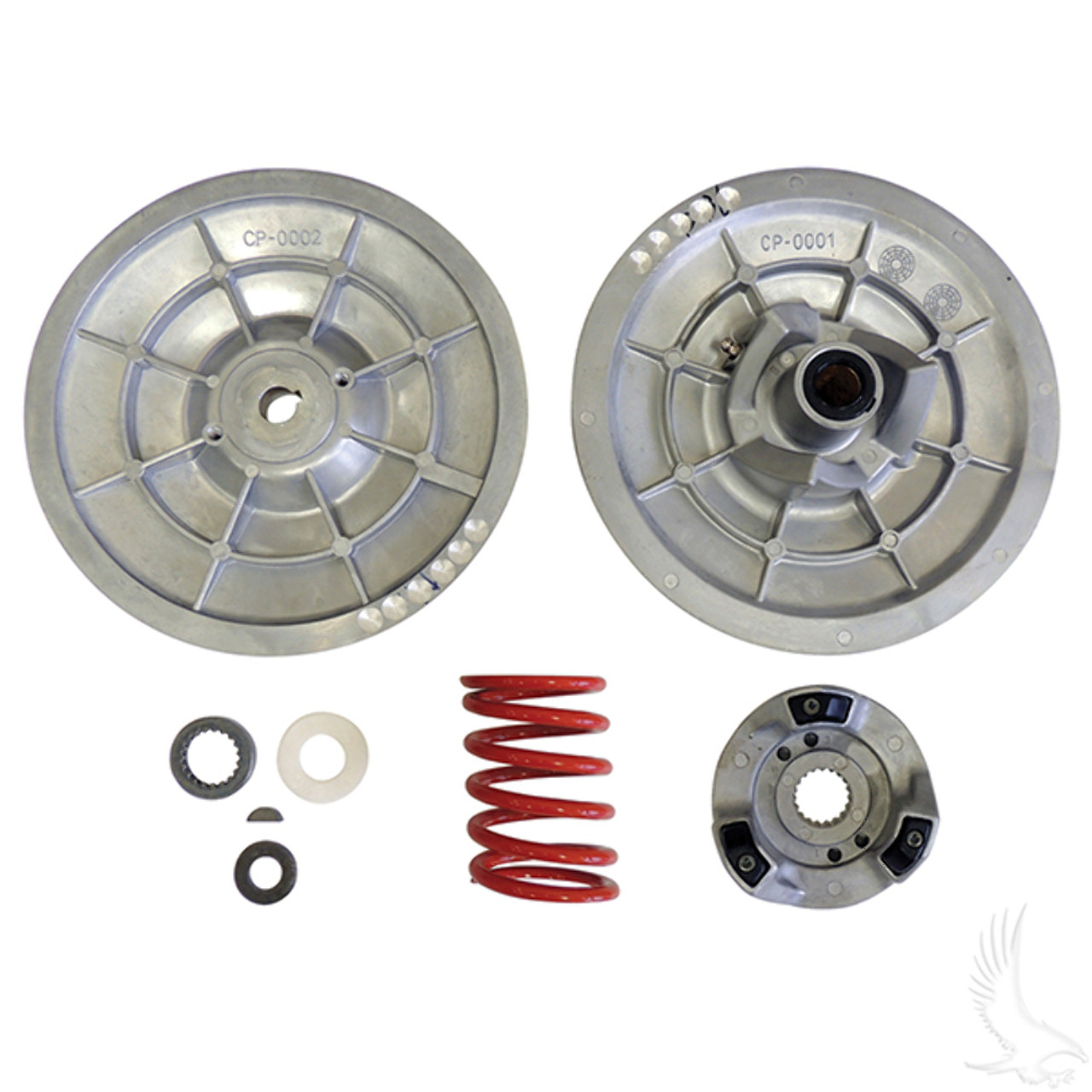 Driven Clutch Kit - High Torque Spring for Yamaha G2-G22 Golf Cart