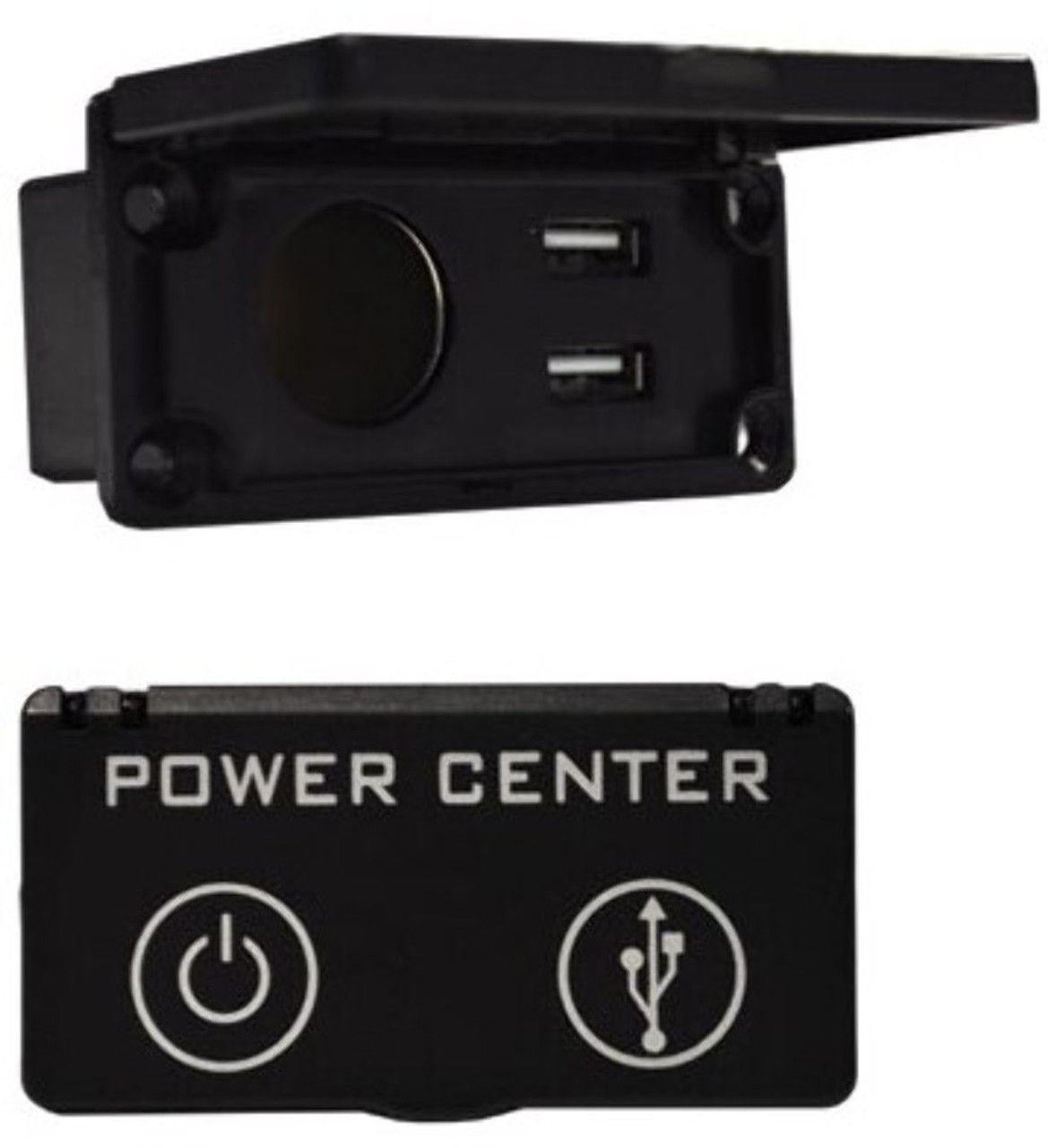 MadJax Universal 12V Charging Center with Outlet and USB Port for