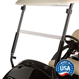 Clear Fold Down Golf Cart Windshield for Club Car Precedent 2004 and Up