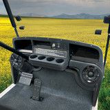 Speaker Housing Pod Set of 2 Black ABS for EZGO TXT Golf Cart - Fits 1994 and up