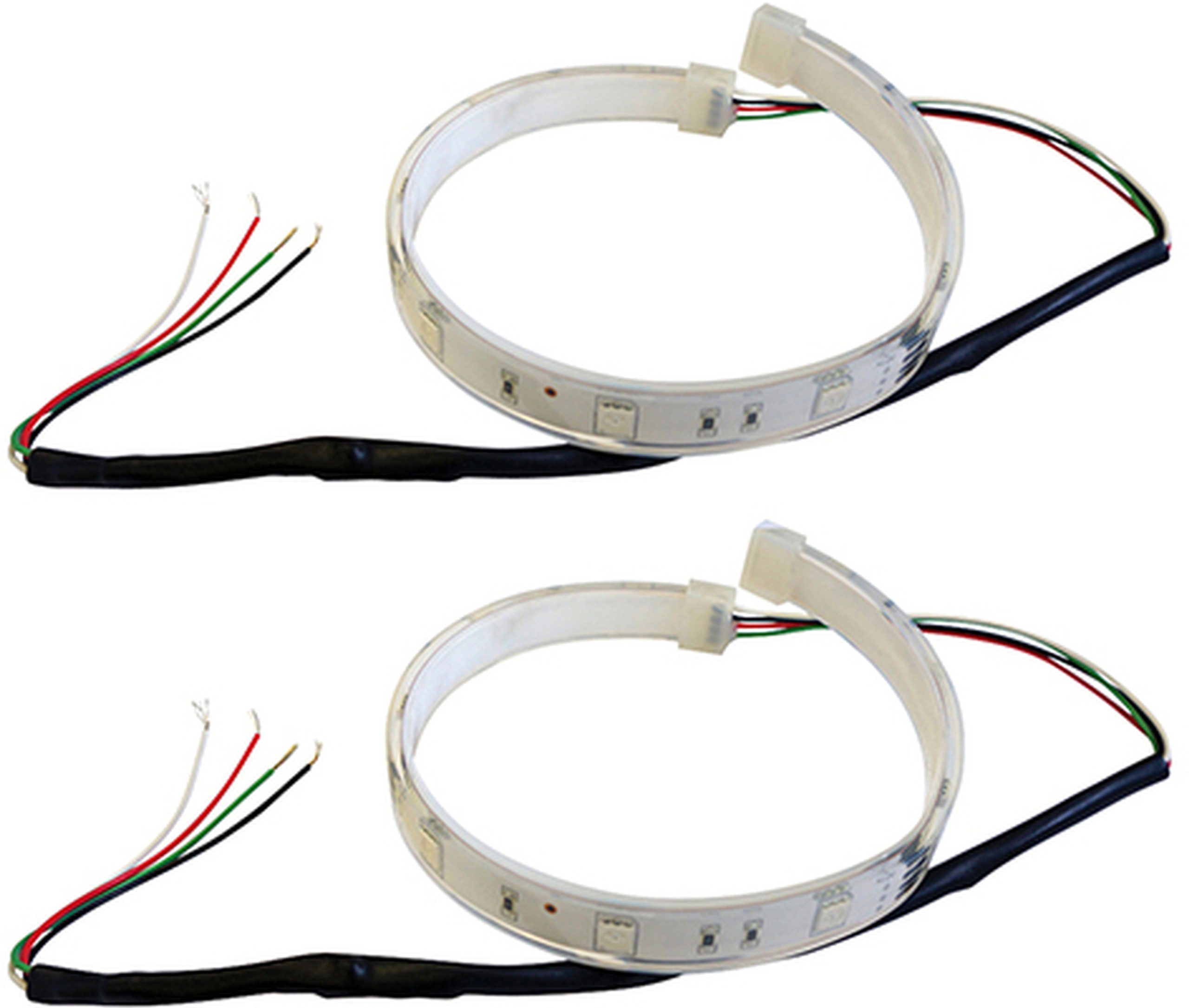 RGB Flexible LED Light Strips 12" for Golf Cart Set of 2