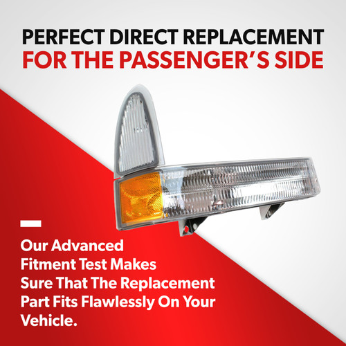 For 01-05 Ford Excursion 02-04 F-250 F-350 F-450 F-550 Corner Light Passenger