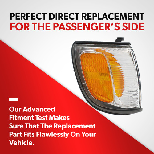 For 99-02 Toyota 4Runner SR5 Base Limited Corner Parking Light Signal Passenger