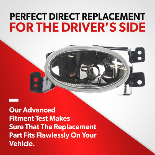 For 2004-2008 Acura TSX Base Sedan LED Fog Driving Light Lamp Driver Side (driver_side)