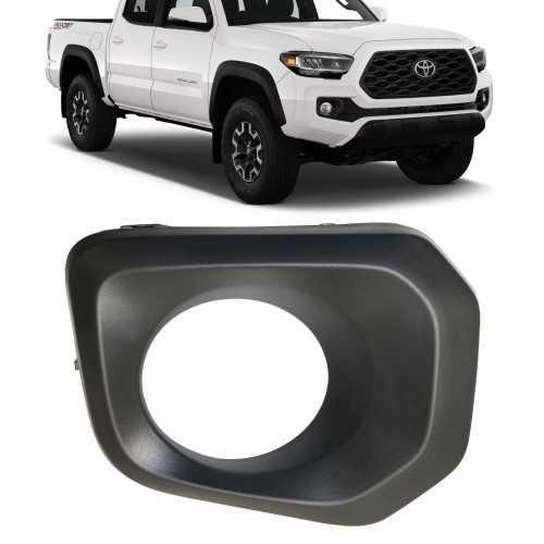 For 2016-21 Toyota Tacoma Fog Light Lamp Trim Cover Front Bumper Passenger Side