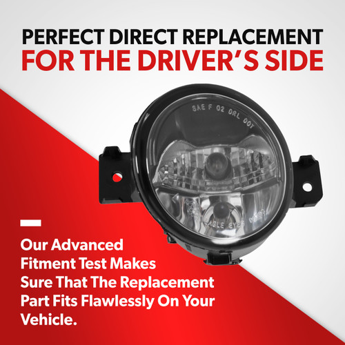 For 14-18 Nissan Altima Sedan 13-16 Pathfinder Sport Fog Light Driver Side (driver_side)