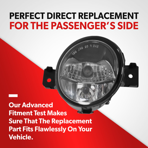 For 14-18 Nissan Altima Sedan 13-16 Pathfinder Sport Fog Light Passenger Side (passenger_side)