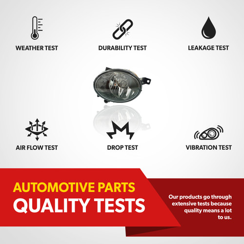 For Volkswagen Beetle Jetta Golf Fog Light Assembly With New Bulb Driver Side (certified / replacement)