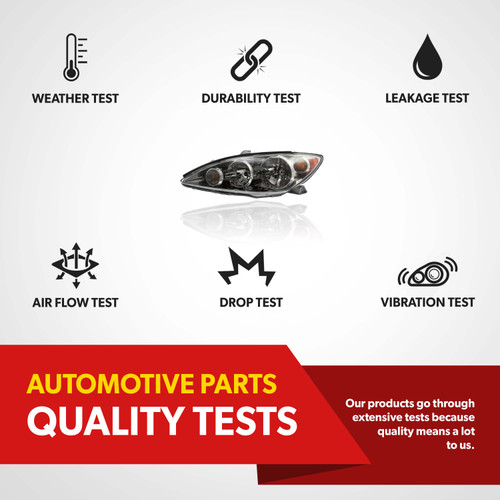 For 2005 2006 Toyota Camry Headlight Assembly Certified Clear Lens Driver Side