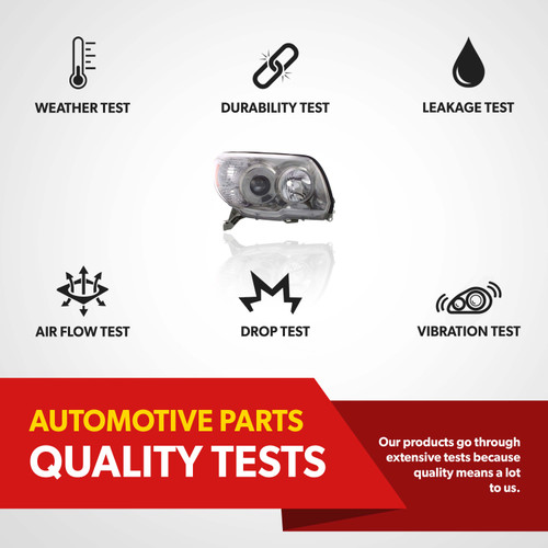 For 2006-2009 Toyota 4Runner Headlight Replacement CAPA Certified Passenger Side