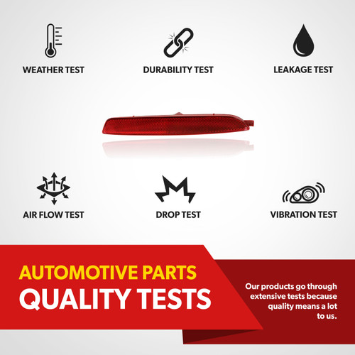 For 2011-2013 KIA Sorento Rear Reflector Light Quality Certified Passenger Side