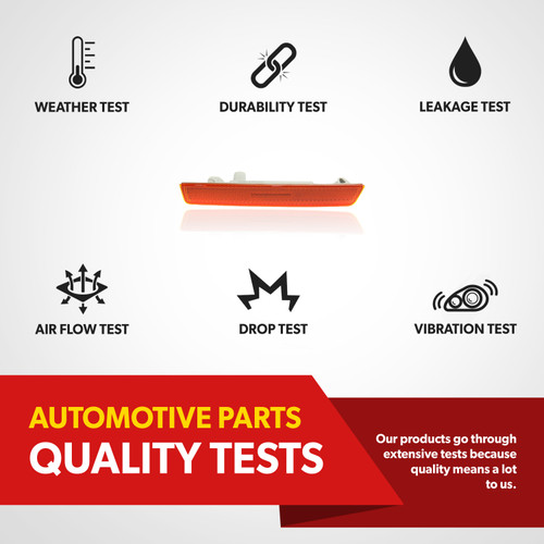 For 15-22 Dodge Challenger Front Side Marker Light CAPA Certified Passenger Side