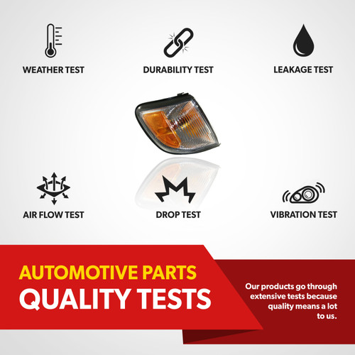 For 1998-2000 Subaru Forester Parking Light Corner Lamp With Bulb Passenger Side (certified / replacement)