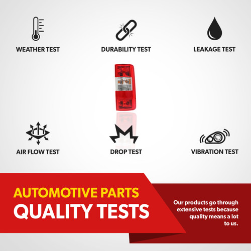 For 2010-2013 Ford Transit Connect Tail Light Lamp Halogen Passenger Side (certified / replacement)