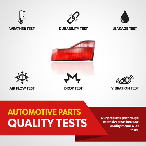 For 1998-2000 Honda Accord LX EX DX Tail Light Rear Brake Lamp Passenger Side (certified / replacement)