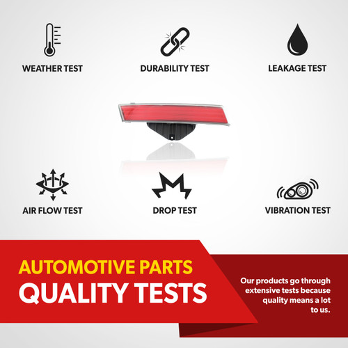 For 2011 2012 Honda Accord Sedan Garnish Assembly Reflector Panel Driver Side (certified / replacement)