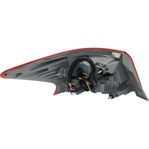 For 2016-2019 Nissan Sentra Tail Light Outer Red Lens Certified Passenger Side