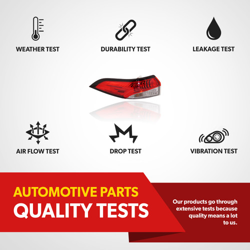 For 2020-2022 Toyota Corolla Sedan Hatchback Tail Light Certified Driver Side