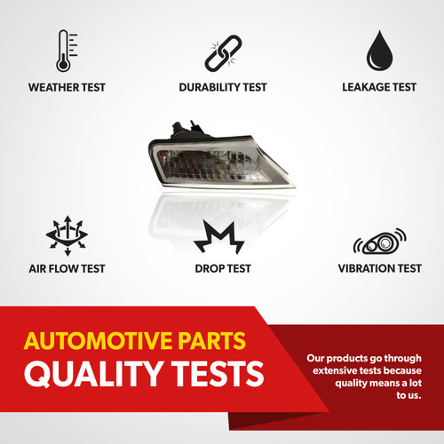 For 2008-12 Jeep Liberty Turn Signal Parking Light With Bulb Certified Passenger