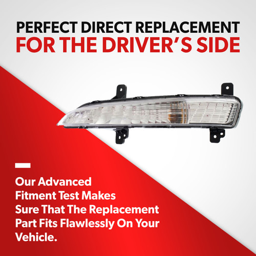 For 13-17 Chevrolet Traverse Turn Signal Light Assembly With Bulb Driver Side (certified / driver_side)